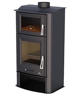 Kamīnkrāsns ar cepeškrāsni Bronpi TUDELA 13kw