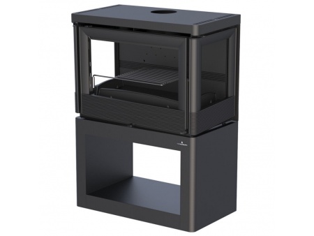 Krāsns Bronpi "VERSALLES" 12kw (ar siltā gaisa ventilatoru)