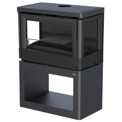 Krāsns Bronpi "VERSALLES" 12kw (ar siltā gaisa ventilatoru)