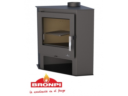 Stūra krāsns Bronpi LERMA 9kw