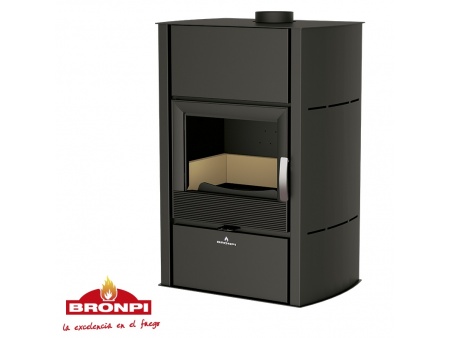 Centrālapkures malkas kamīns BRONPI Hydronova-Plus 15kW