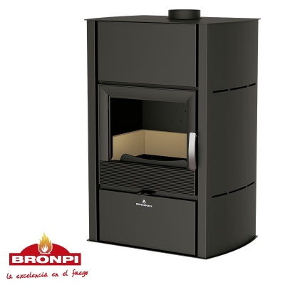 Centrālapkures malkas kamīns BRONPI Hydronova-Plus 15kW