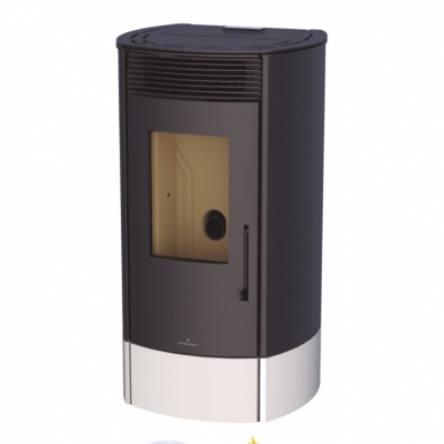 Granulu kamīns Bronpi Trebol 9kW ar Wi-Fi